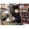 Image 2 : KEURIG COFFEE MACHINE, SERVING TRAYS, SMALL STORAGE CONTAINERS, MUGS, ETC