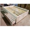 Image 3 : LUROY FULL/DOUBLE BED FRAME /W PULL OUT DRAWERS
