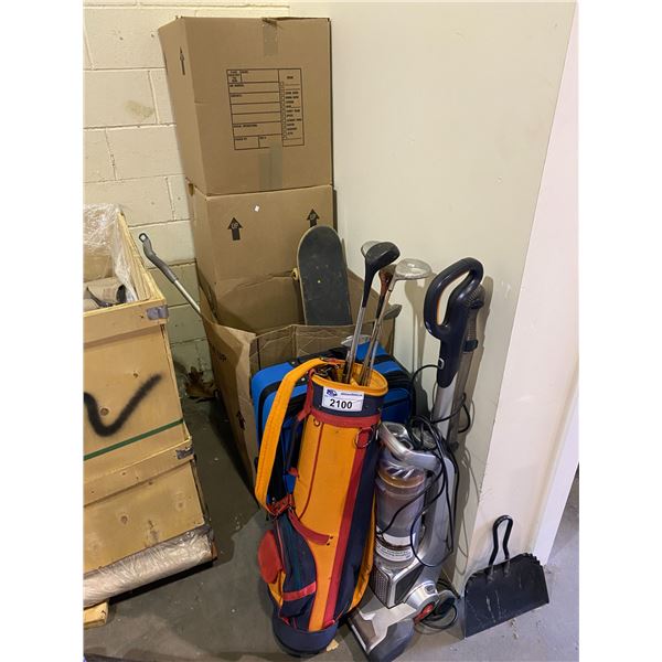 ASSORTED STORAGE LOCKER GOODS