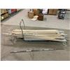 Image 2 : LARGE QUANTITY OF PROGRESSION 7" STANDARD WEIGHT LIFTING BARS (CART NOT INCLUDED)
