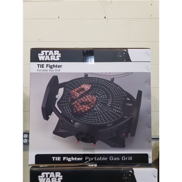 NEW IN BOX STAR WARS TIE FIGHTER PORTABLE GAS GRILL BBQ MODEL SE-2201