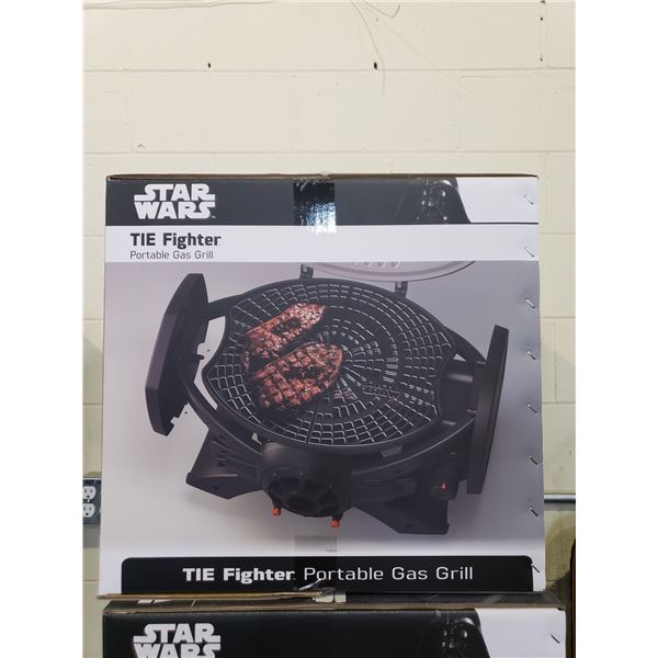 NEW IN BOX STAR WARS TIE FIGHTER PORTABLE GAS GRILL BBQ MODEL SE-2201