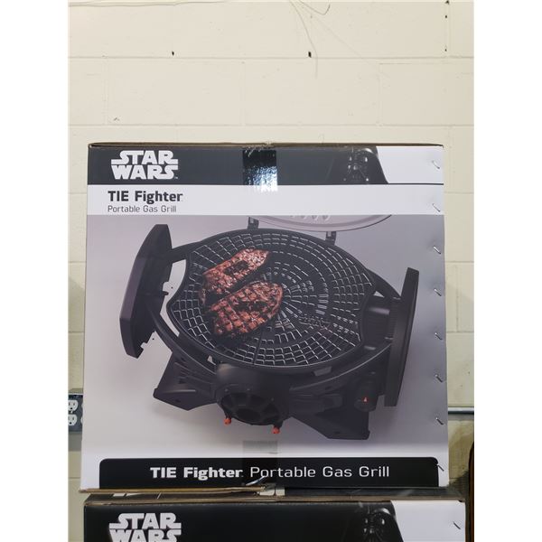 NEW IN BOX STAR WARS TIE FIGHTER PORTABLE GAS GRILL BBQ MODEL SE-2201