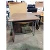 Image 2 : 3 PIECE OFFICE DESK (NO HARDWARE)