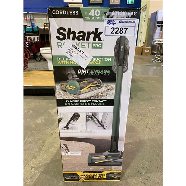 SHARK ROCKET PRO DEEP-CLEANING CORDLESS VACUUM