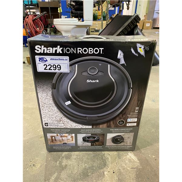 SHARK ION ROBOT VACUUM MODEL R76