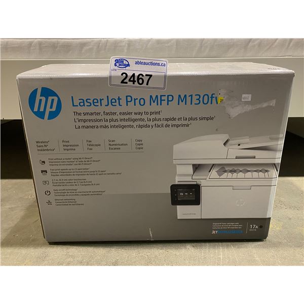 HP LASER JET PRO MFP M130FW