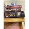 Image 1 : 3 NEW IN PACKAGING GAMES: SETTLERS OF CATAN GAME OF THRONES EDITION, PATCHWORK, CODE NAMES