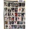 Image 2 : LARGE 10 X 11 UNCUT SHEET OF NHL ULTIMATE TRADING COMPANY HOCKEY CARDS