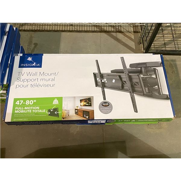 INSIGNIA TV WALL MOUNT 47-80" FULL-MOTION