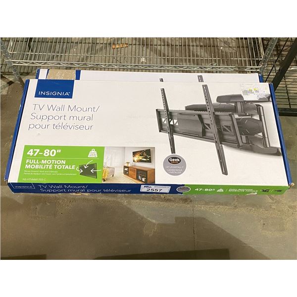 INSIGNIA TV WALL MOUNT 47-80" FULL-MOTION
