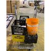 Image 2 : CRATES AND BUCKET OF ASSORTED METAL PARTS AND PIECES (CART NOT INCLUDED)