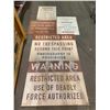 Image 2 : ASSORTED SET DEC SIGNS