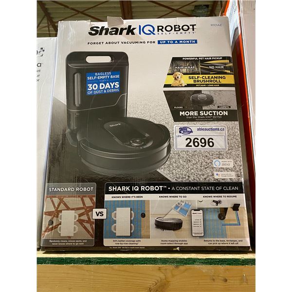 Shark Model R101ae Remote SHARK IQ ROBOT VACUUM R101AE WORKS WITH GOOGLE ASSISTANT AND ALEXA ...