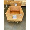 Image 1 : 2 WOODEN CRATES (SET DEC ITEMS)
