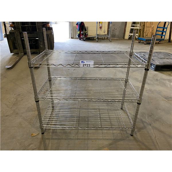 3 TIER METAL RACK