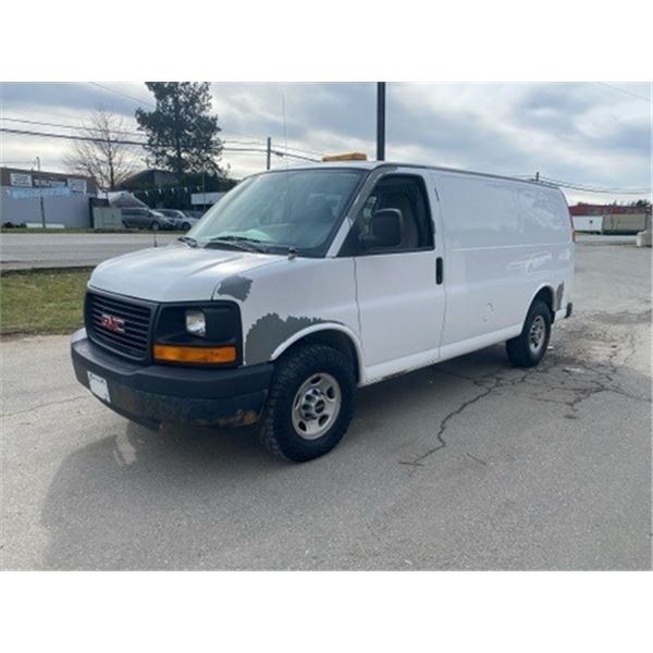 2007 GMC SAVANA, VAN, WHITE, GAS, AUTOMATIC, VIN#1GTHG35V671194221, 129,807KMS,