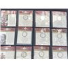 Image 1 : LOT OF 9 FIRST COMMEMORATIVE MINT SILVER DOLLARS AND 1 5 CENT COLLECTION