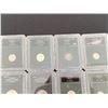 Image 2 : 11 ASSORTED AUTHENTICATED FOREIGN COINS