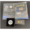 Image 1 : STAR TREK COLLECTABLE COINS AND STAMP  *TAX EXEMPT*