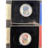 Image 2 : 2 STAR TREK CANADIAN MINT FINE SILVER COINS AND ONE BOX *TAX EXEMPT*