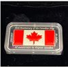 Image 2 : 2015 CANADIAN MINT $50 FINE SILVER COIN "ANNIVERSARY OF THE CANADIAN FLAG" *TAX EXEMPT*