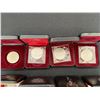 Image 2 : SET OF 10 COLLECTABLE CANADIAN COINS IN CASE