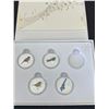 Image 1 : ROYAL CANADIAN MINT "SONGBIRDS OF CANADA" FINE SILVER COIN SET (MISSING 1) *TAX EXEMPT*