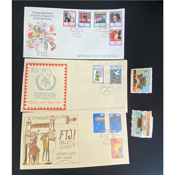 LOT OF FIRST DAY COVERS & STAMPS