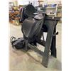 Image 2 : THOROWGOOD ENGLISH RIDING HORSE SADDLE WITH ACCESSORIES
