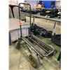 Image 1 : FOLDING METAL ROLLING CART