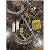 Image 1 : ASSORTED COSTUME JEWELRY & SET DECK ITEMS.