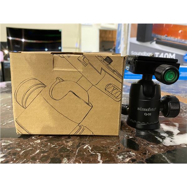 NEW IN BOX SINNOFOTO Q-08 TRIPOD BALL HEAD