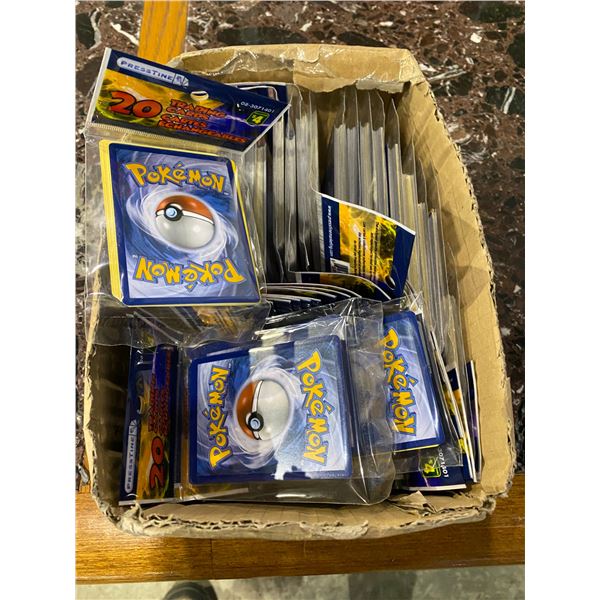 NEW IN PACKAGING ASSORTED 20PACK POKEMON CARDS