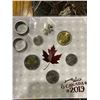 Image 2 : OH CANADA 2019 COIN GIFT SET, 2 RINGS, 1 PAIR EARRINGS