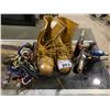 Image 1 : SIZE 12 BOOTS, ASSORTED CLIPS, & ASSORTED JET LIGHTS