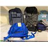 Image 3 : LARGE QUANTITY OF BAGS SOME NEW WITH TAGS BRANDS INCLUDING: VANS, PATAGONIA, FJALL RAVEN, & MORE