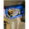 Image 3 : ASSORTED SET DEC PROP ITEMS SUCH AS: SPACE FLOWERS, BLANKETS, FOAM, ROCKS, & MORE