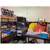 Image 2 : ASSORTED BAGS, SOCCER BALLS, FRISBEES, YOGA HAND TOWELS, & MORE