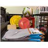 Image 3 : ASSORTED BAGS, SOCCER BALLS, FRISBEES, YOGA HAND TOWELS, & MORE