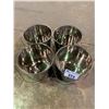 Image 1 : 4 STAINLESS STEEL BUCKETS