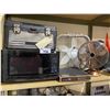 Image 2 : MICROWAVE, 2 FANS, NACHTMANN FINE BAVARIAN CRYSTAL, & TOOL BOX