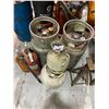 Image 2 : 4 VARIOUS SIZED PROPANE TANKS & 3 FIRE EXTINGUISHERS