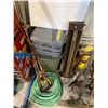 Image 3 : LOT OF VARIOUS ITEMS INCLUDING FISHING RODS, LAWN CHAIRS & PRESSURE WASHER WANDS