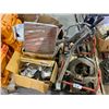 Image 1 : PALLET OF VARIOUS INDUSTRIAL PLUMING PARTS,  K-3800 DRUM MACHINE