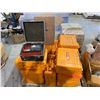 Image 1 : PALLET OF CASES, 5 HP MOTOR, FISHER RECEIVER