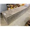 Image 2 : ALUMINUM STORAGE BOX H 24" X W 18" X L 89"