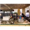 Image 3 : ASSORTED TOOLS, FIRE EXTINGUISHER, OXY/ACET HOSE, PARTS STORAGE & MORE