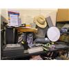 Image 2 : ASSORTED OFFICE SUPPLIES, KEYBOARD, DRUM & MORE