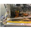 Image 3 : ASSORTED TOOLS INCLUDING TIGER TORCH, MACHETE AND MORE
